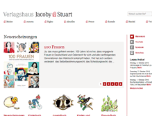 Tablet Screenshot of jacobystuart.de